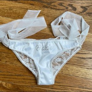 Victoria Secret “I do” collection bride panty